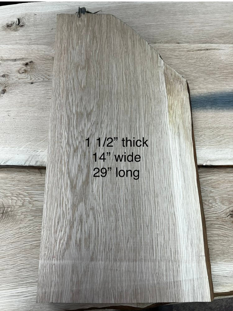 White Oak Charcuterie Board Blanks - 29